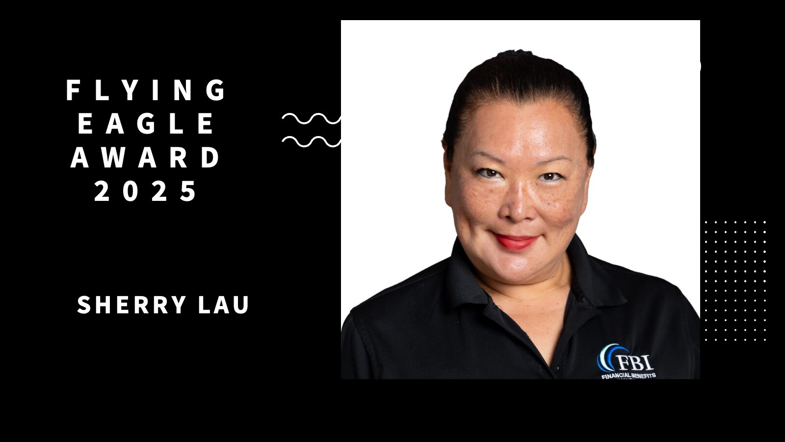 Flying Eagle Award 2025 — Sherry Lau